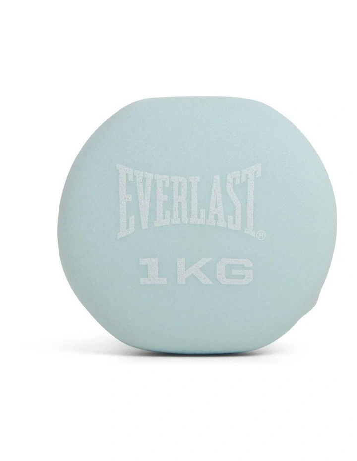 Neoprene Dumbbell 1Kg in Mint image 2