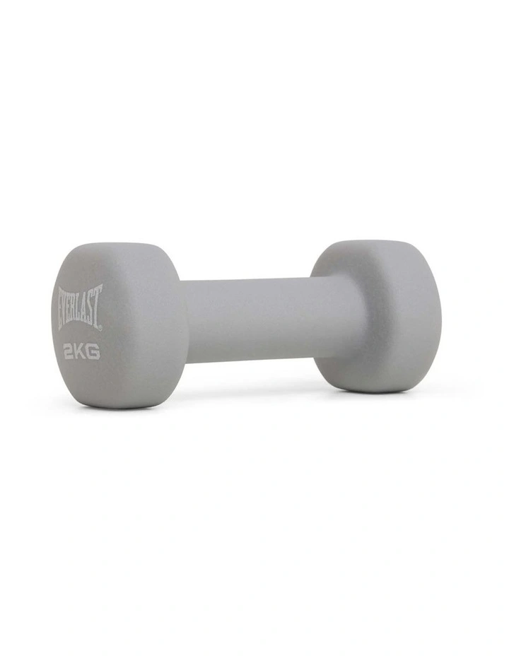Neoprene Dumbbell 2Kg in Grey image 1