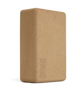 Cork Yoga Block in Brown