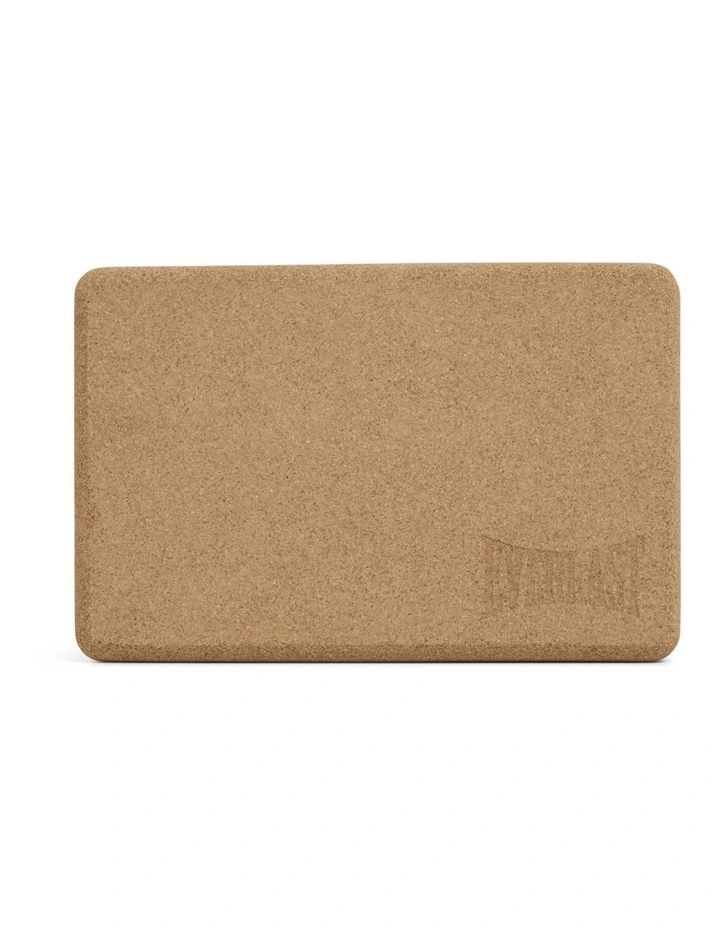 Cork Yoga Block in Brown image 3