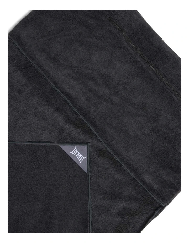 Hooded Gym Towel in Grey image 3