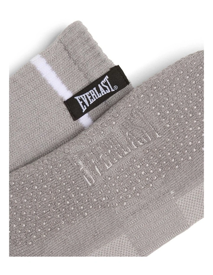 Yoga Sock Crew in Grey image 2