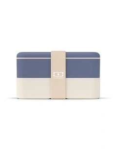 Original Bento Lunch Box in Blue Natural