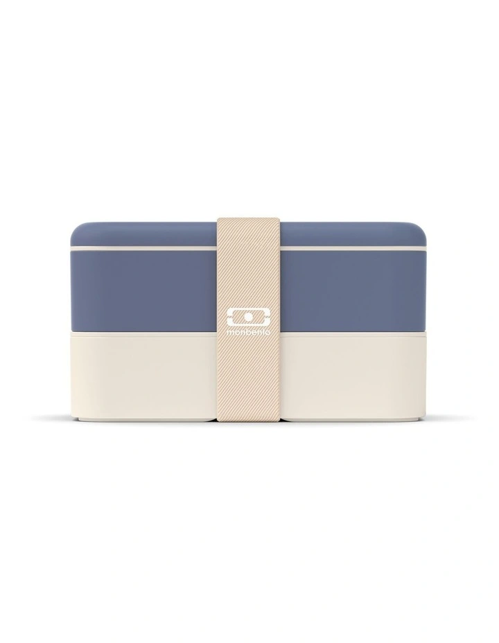 Original Bento Lunch Box in Blue Natural image 1