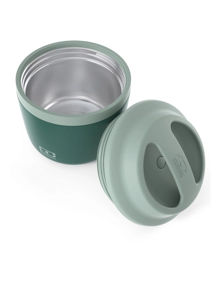 Element Insulated Bento Box in Bi-Colour Green image 3