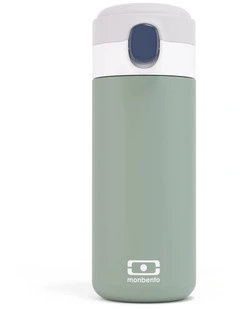 Pop Insulated Bottle in Green Natural