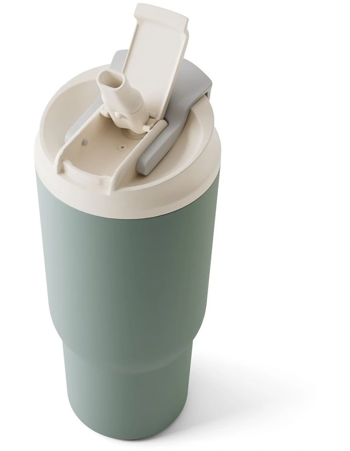 Travel Mug Large in Green Natural image 2