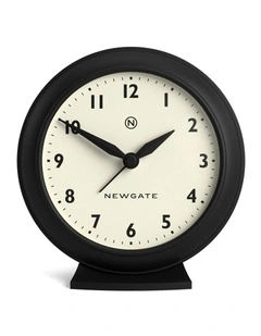 Pacific Alarm Clock in Black