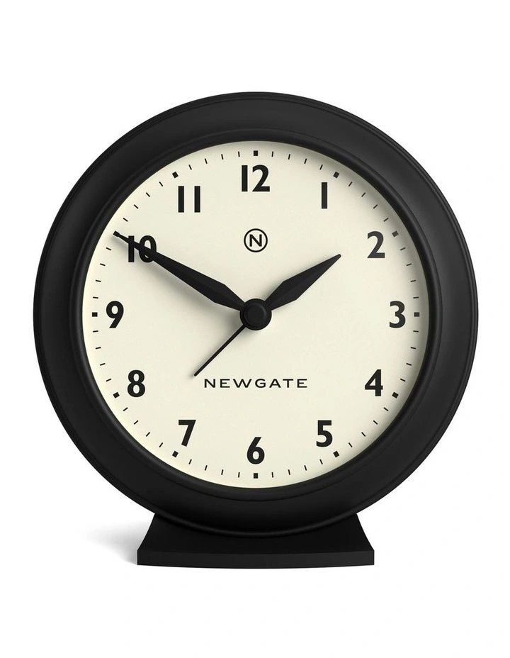 Pacific Alarm Clock in Black image 1