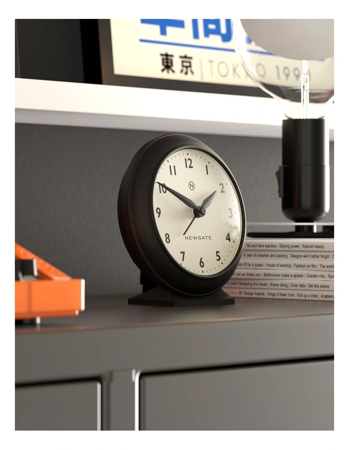 Pacific Alarm Clock in Black image 4