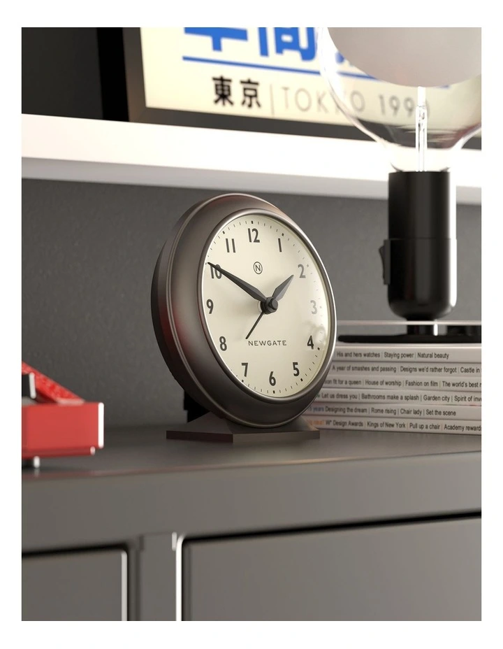 Pacific Alarm Clock in Graphite image 4