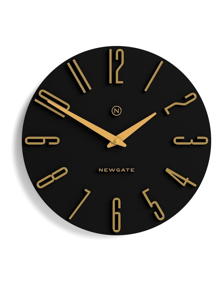 Empire State Wall Clock in Black image 1