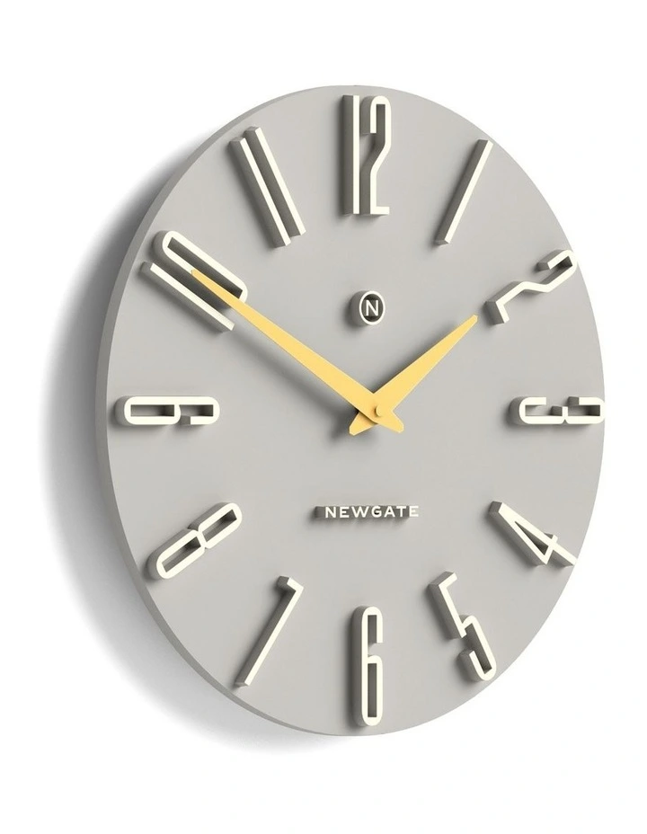 Empire State Wall Clock in Grey image 2