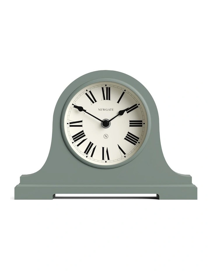 Broadway Mantel Clock in Asparagus Green image 1
