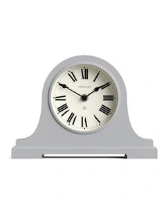 Broadway Mantel Clock in Clockwork Grey