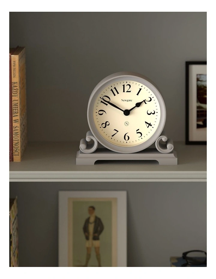 Divisadero Mantel Clock in Grey image 3