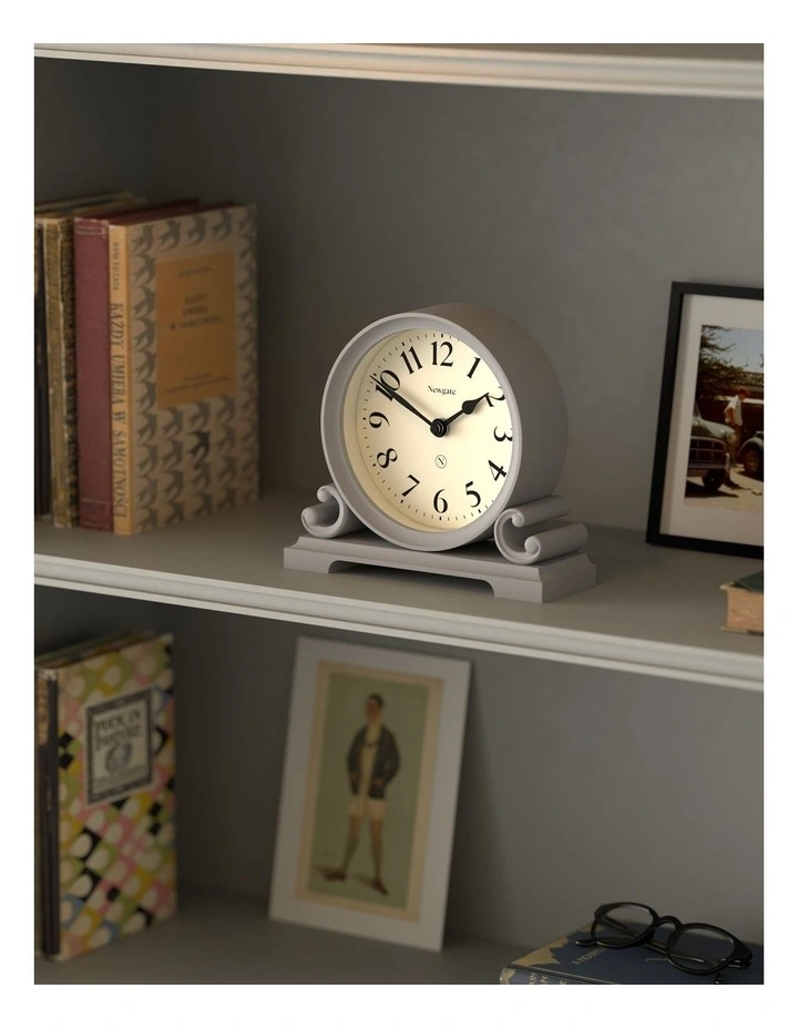 Divisadero Mantel Clock in Grey image 4