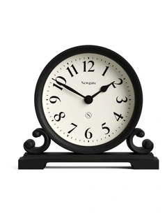 Divisadero Mantel Clock in Black