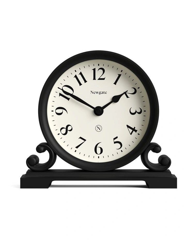 Divisadero Mantel Clock in Black image 1