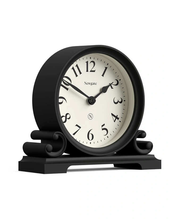 Divisadero Mantel Clock in Black image 2