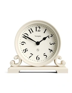 Divisadero Mantel Clock in Vanilla Cream