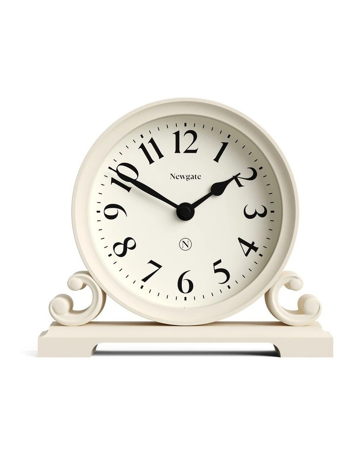 Divisadero Mantel Clock in Vanilla Cream image 1