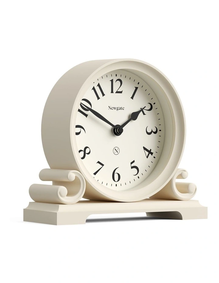 Divisadero Mantel Clock in Vanilla Cream image 2