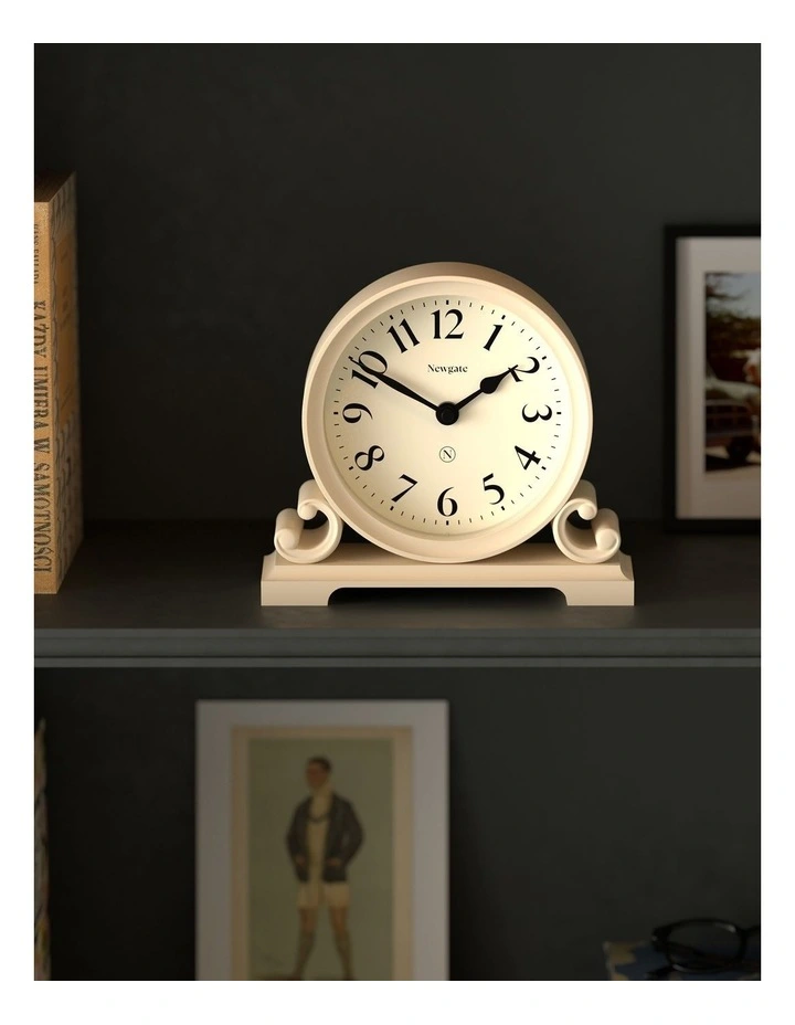 Divisadero Mantel Clock in Vanilla Cream image 3