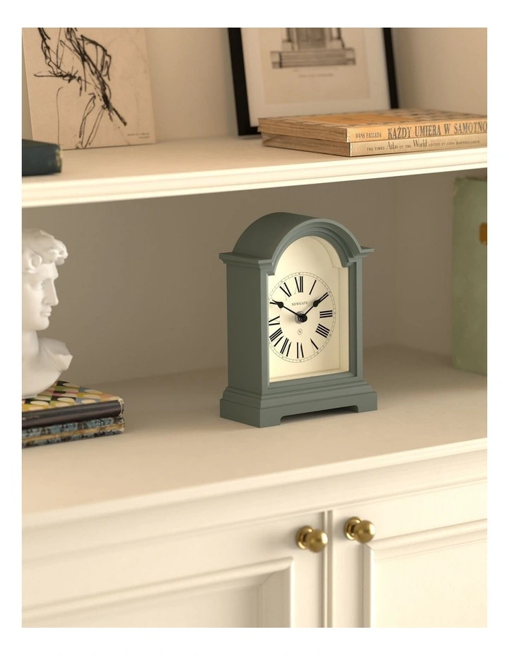 Fillmore Mantel Clock in Asparagus Green image 4