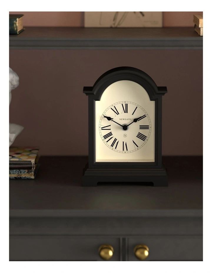 Fillmore Mantel Clock in Black image 3