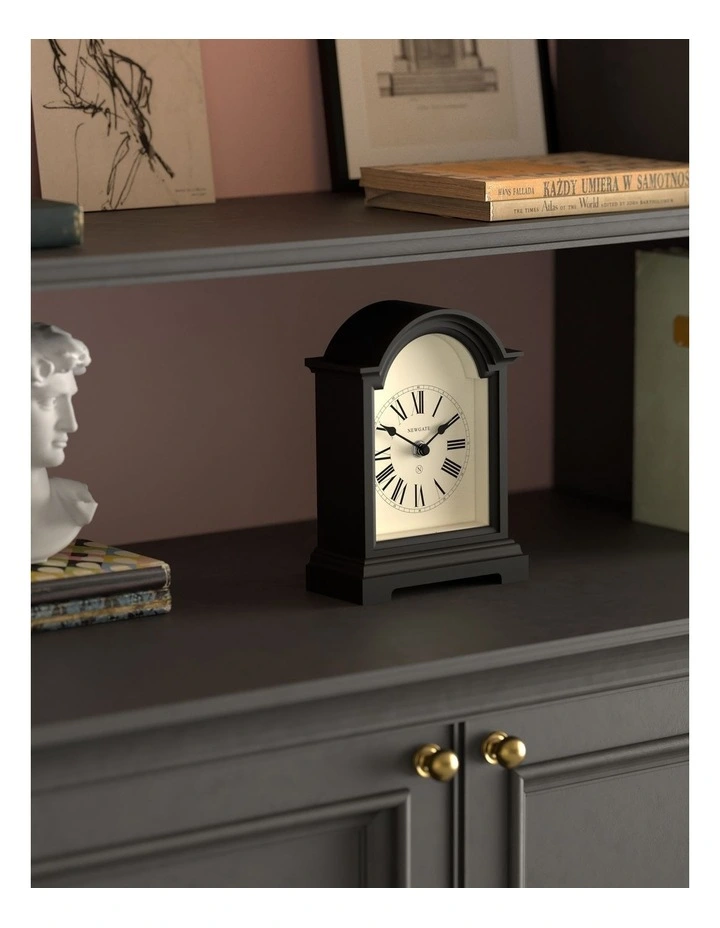 Fillmore Mantel Clock in Black image 4