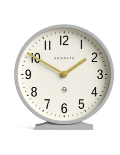 Q Mantel Clock in Grey