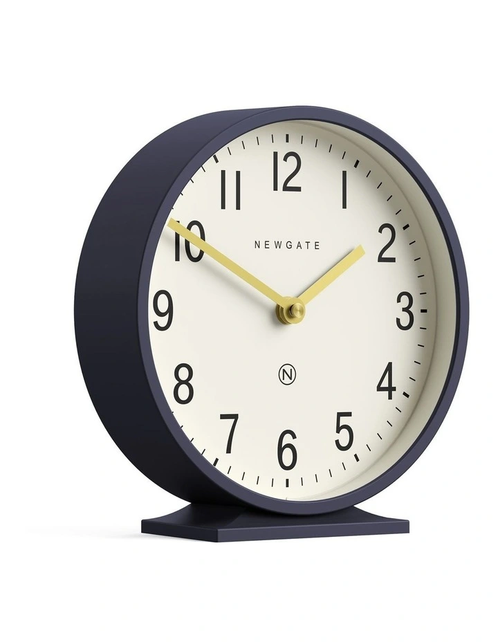 Q Mantel Clock in Petrol Blue image 2