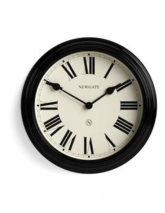 Notting Hill Wall Clock in Black