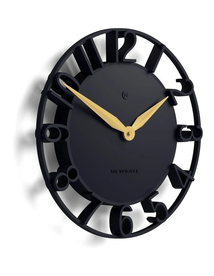 Time Traveller Wall Clock in Petrol Blue image 2