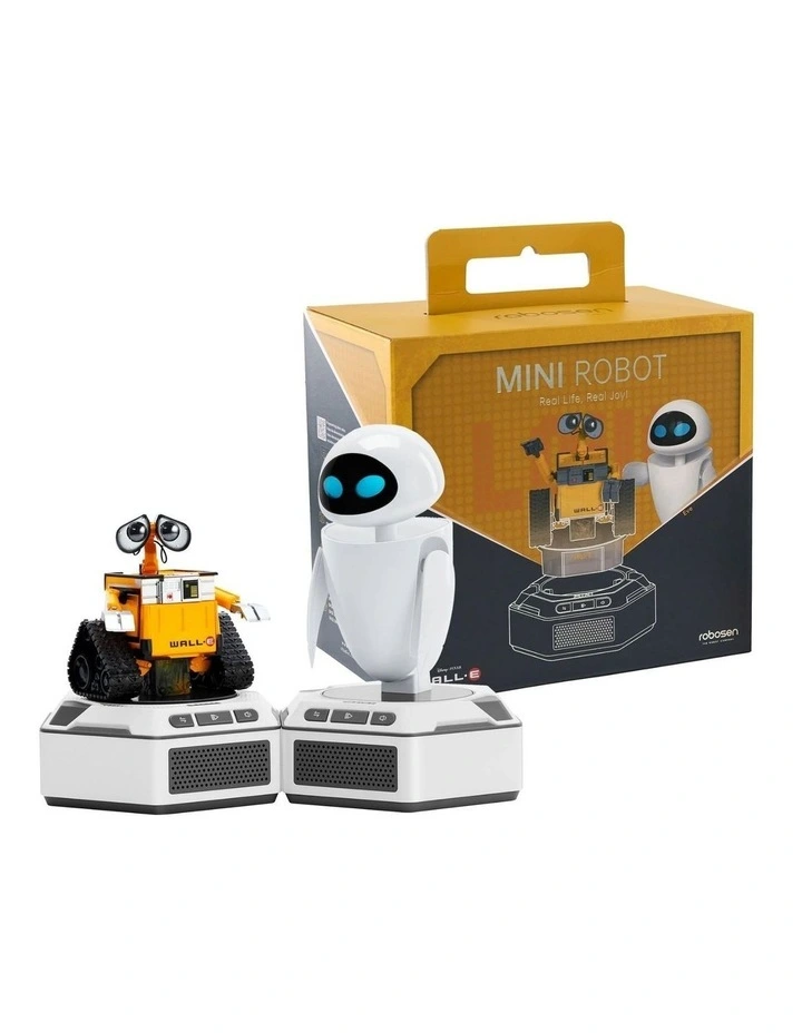 Wall-E And Eve Mini Robot Set image 4