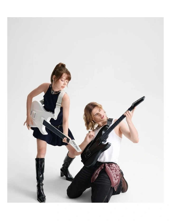 Guitar in White image 5