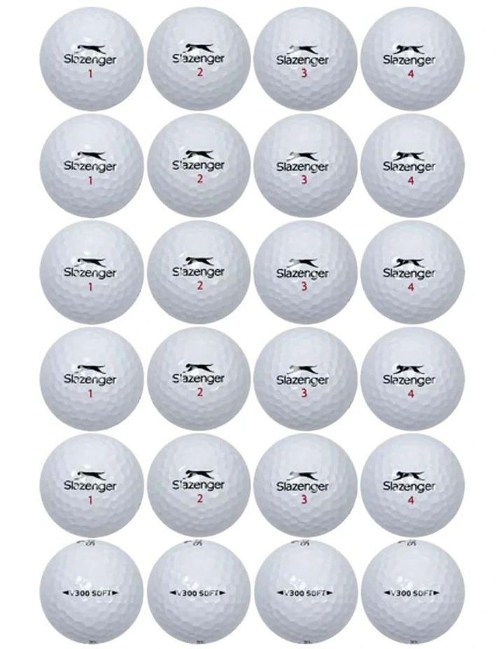 V Series Soft Balls 24Pack in White image 1