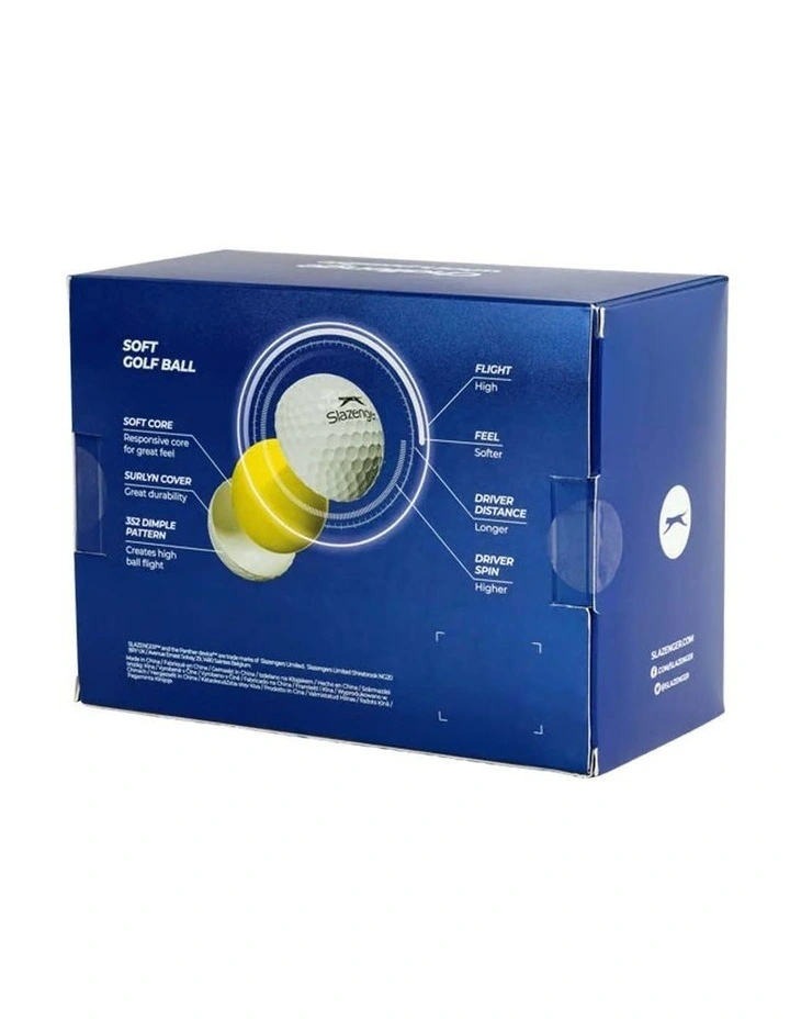 V Series Soft Balls 24Pack in White image 2