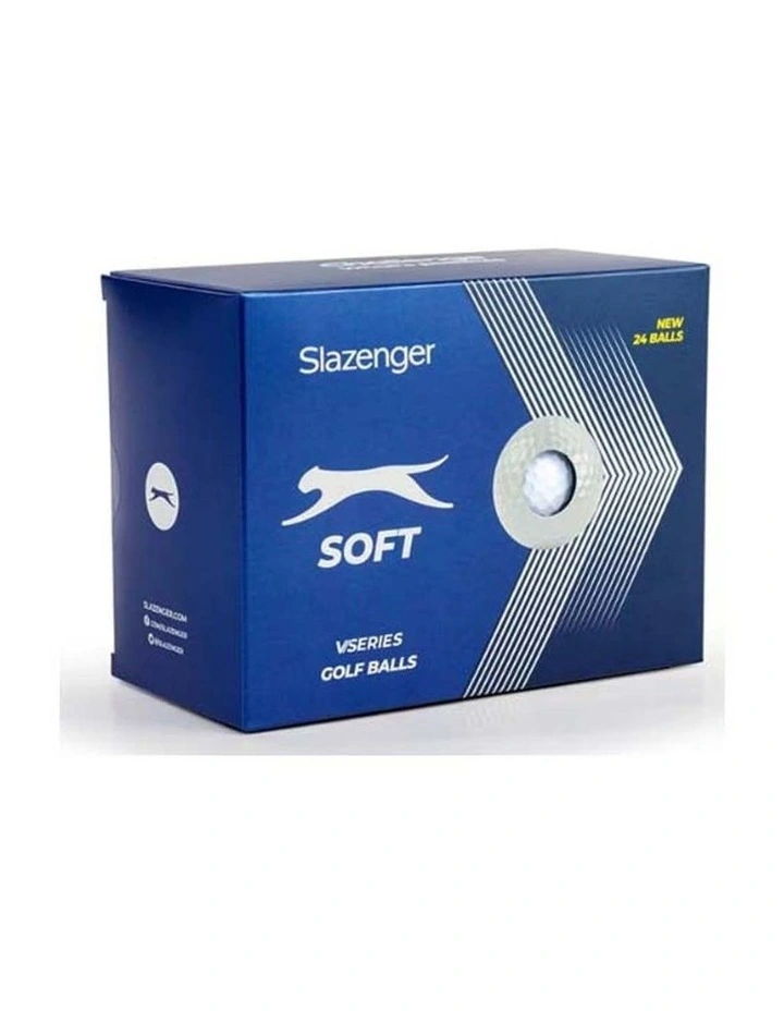 V Series Soft Balls 24Pack in White image 3