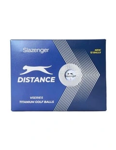 V Series Distance Golf Balls Pack Of 12 in White