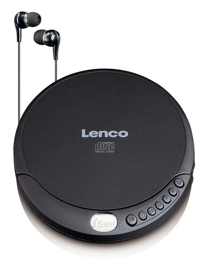 Portable CD player with earphones image 2