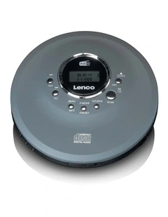 Discman with DAB  FM radio rechargeable battery