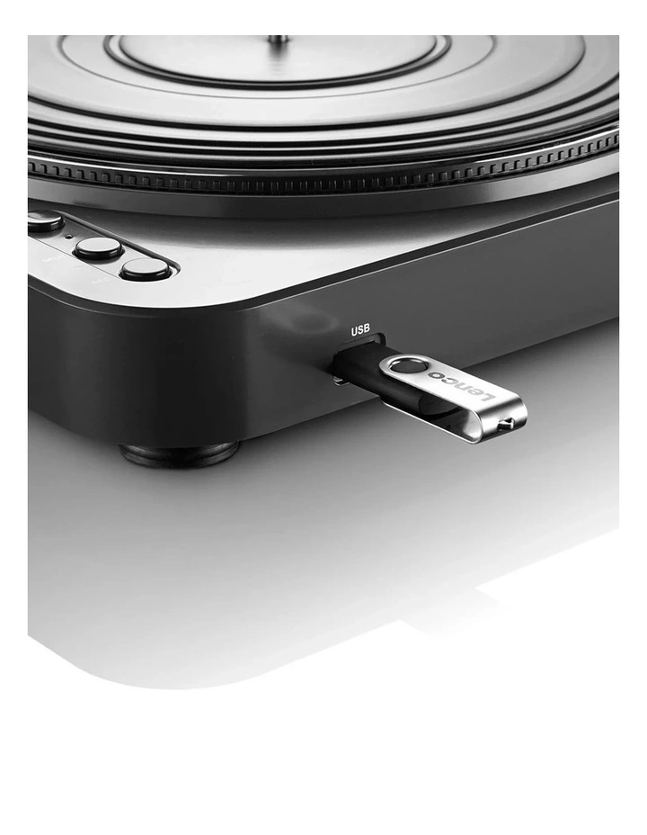 Semi-Automatic Record Player Black image 4
