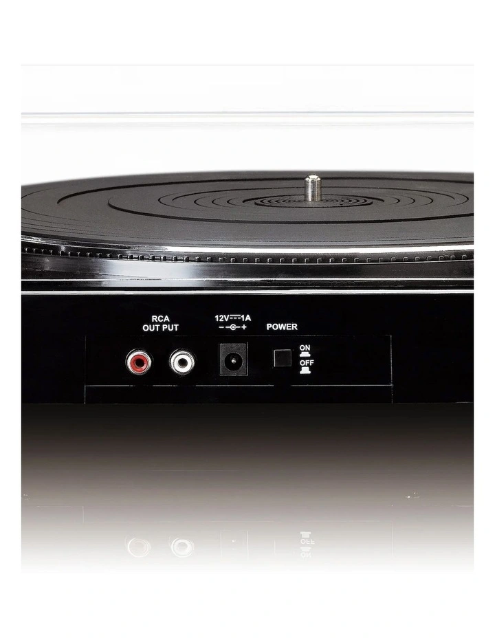 Semi-Automatic Record Player Black image 6