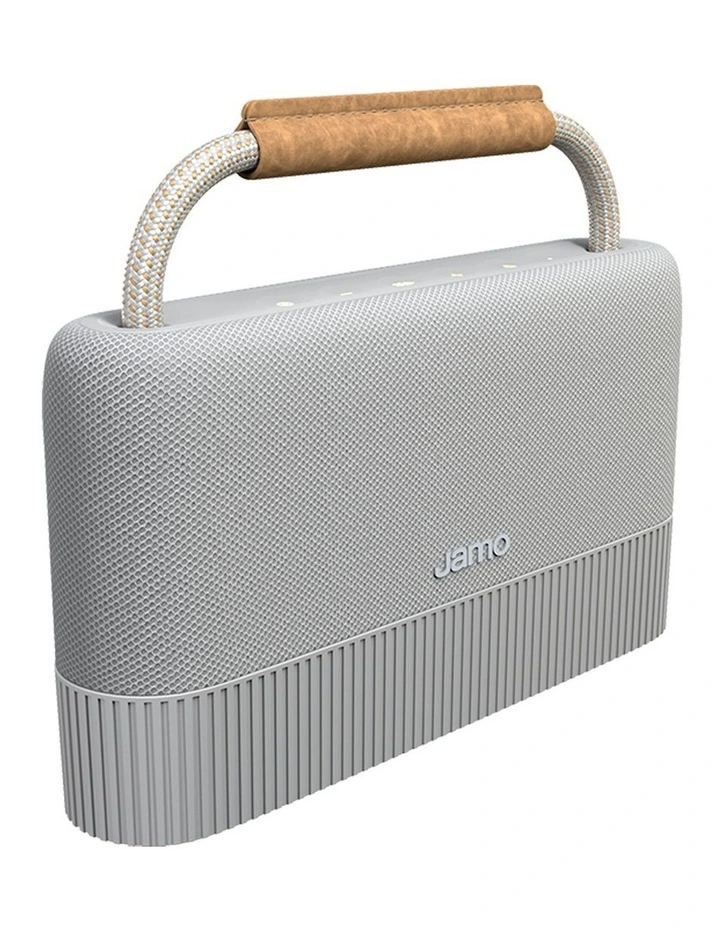 HYG Flow Portable Bluetooth Waterproof Speaker - Light Grey image 1