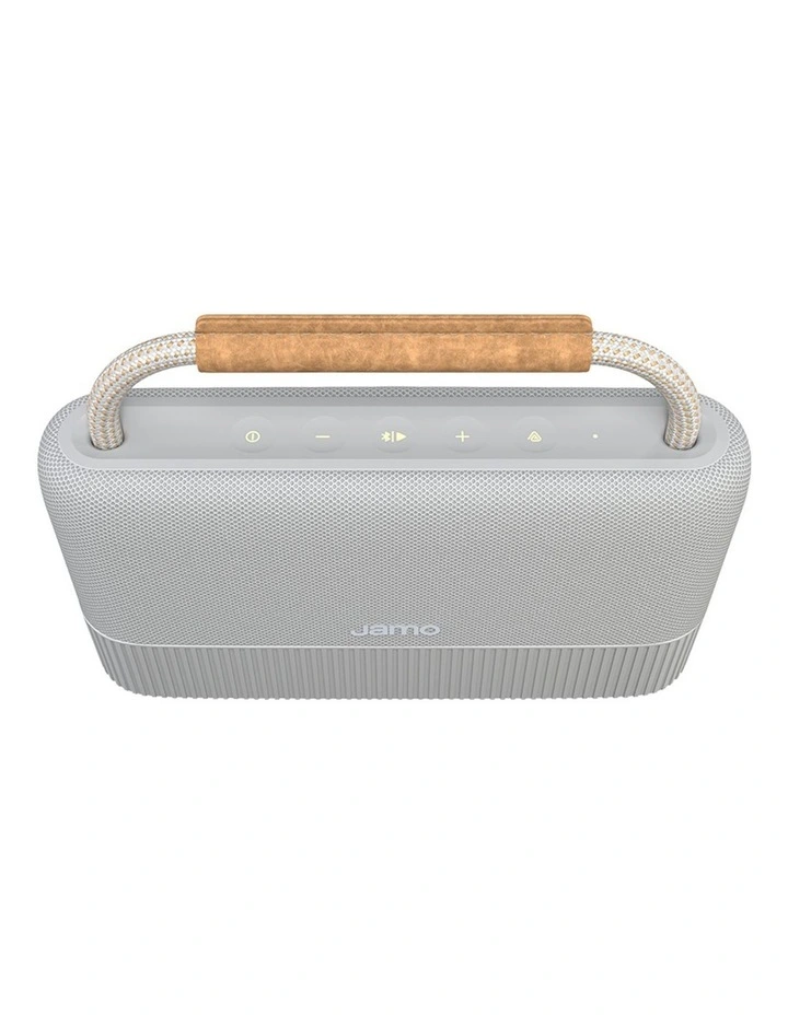 HYG Flow Portable Bluetooth Waterproof Speaker - Light Grey image 2