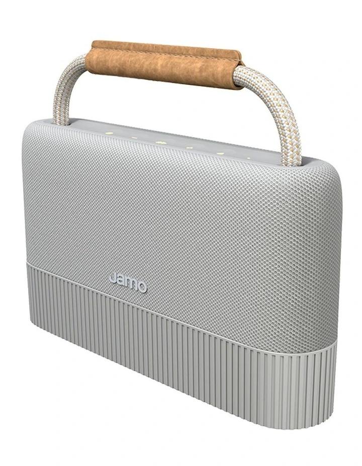 HYG Flow Portable Bluetooth Waterproof Speaker - Light Grey image 4