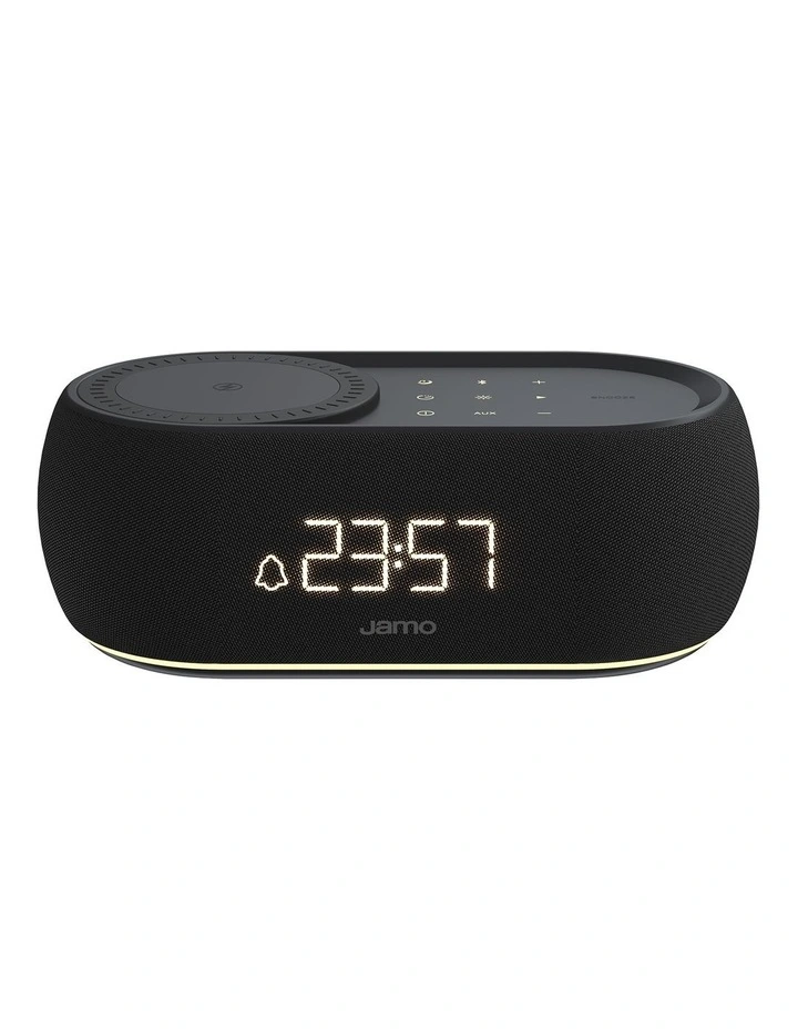 HYG Reflect Bluetooth Clock Speaker - Dark Grey image 1