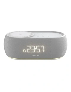 HYG Reflect Bluetooth Clock Speaker - Light Grey